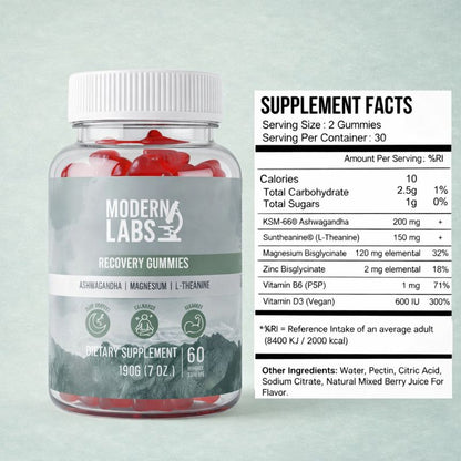 Modern Labs | 3-in-1 Recovery Gummies